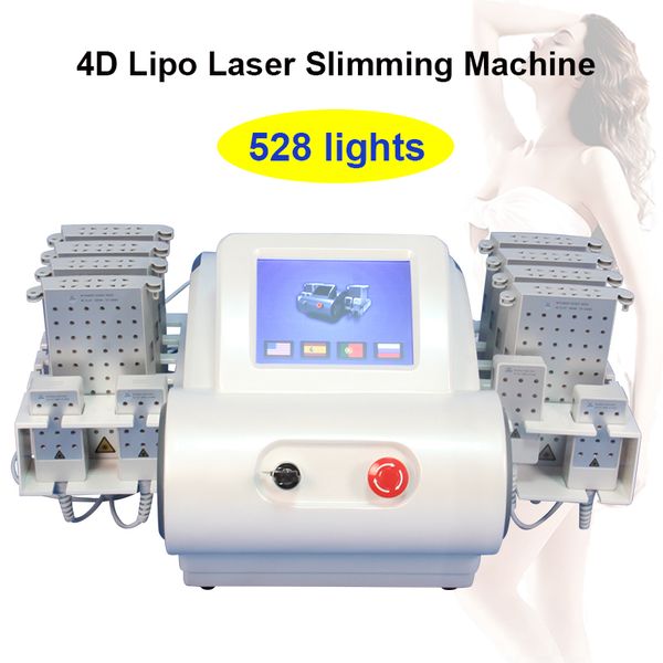 

12 pads lipolaser equipment home use portable lipo laser slimming machine fat reduction 635nm & 660nm & 810nm & 980nm wavelength