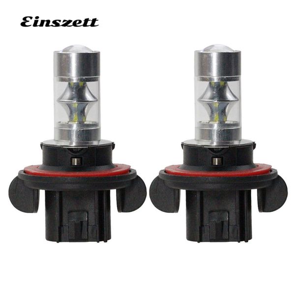 

2pcs 9008 led fog light bright white led headlight bulb high power 12v 12smd 2835 12w drl lights motorcycle car accessories