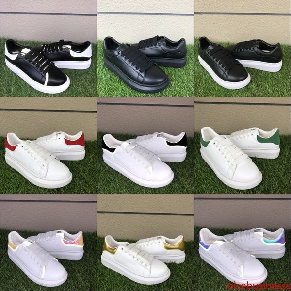 

platform luxury women designer shoes fashion men sneakers balck white pink s genuine leather party casual shoes
