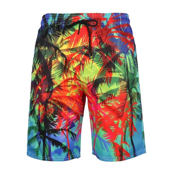 

ishowtienda men swimsuit plus size swimwear men's new style fashion 3d printed shorts recreational sports beach pants #m3