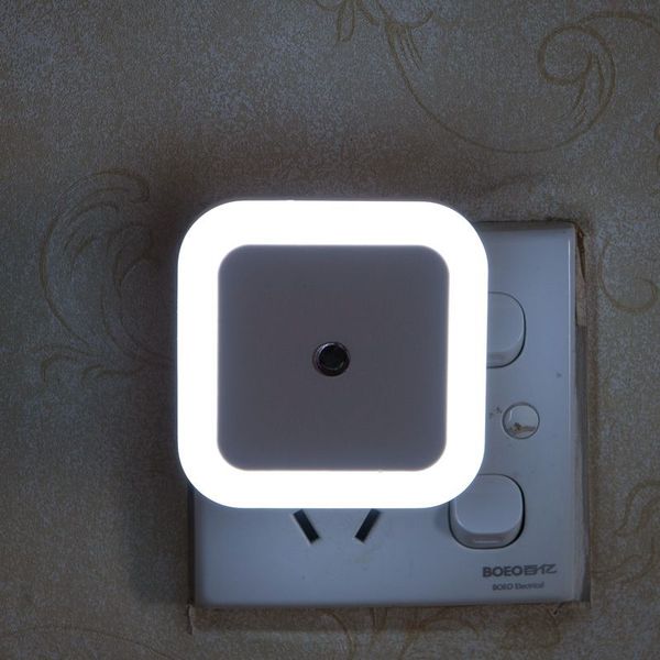 

wall night lamp light sensor control induction energy saving sleeping night light 110v-220v for baby room bedroom corridors