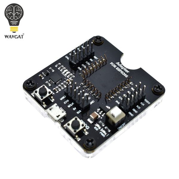 Freeshipping ESP8266 Scheda di test Modulo di supporto per masterizzazione ESP-12E ESP-12F ESP-07 Circuiti integrati Internet delle cose