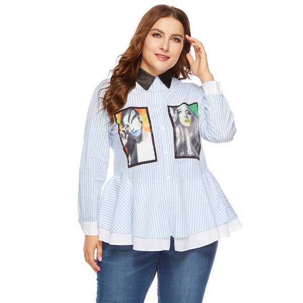 

женская дизайнерская рубашка большой размер горячая футболка с длинным рукавом t-shirtnuv4, White