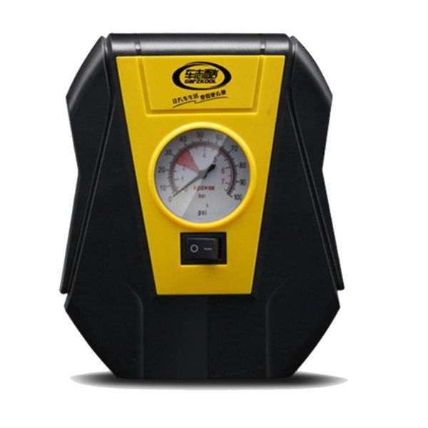 

portable tire air pump inflator air compressor pump motorcycle car dc 12v electric car inflator accessories