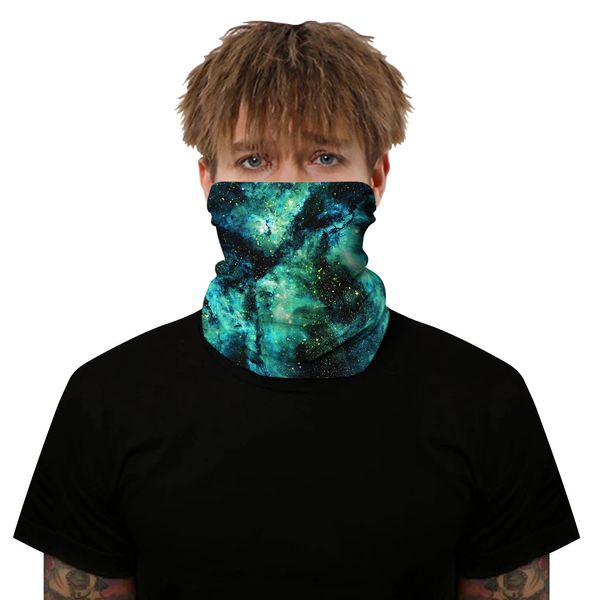 

starry sky digital printing sports outdoor riding mask show magic turban multipurpose scarf