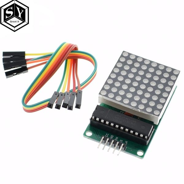 Freeshipping 10 teile/los MAX7219 Dot Matrix Modul Fertigprodukt für Großhandel