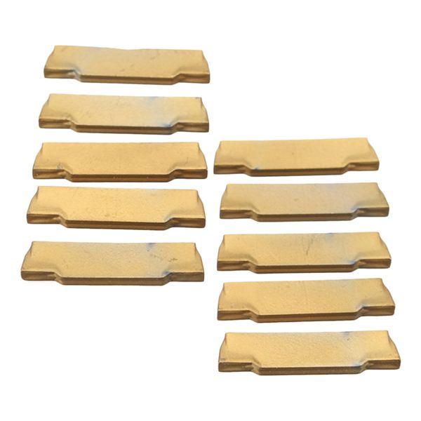 

10x gold mgmn150-g lathe inserts for steel processing milling tools holder