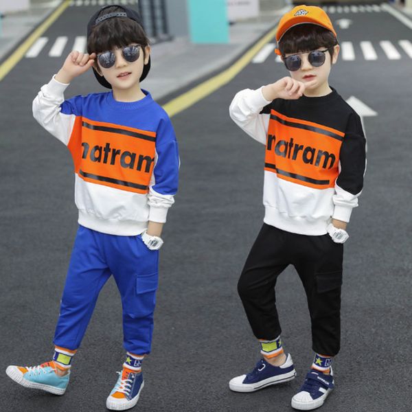 

мальчики спортивные костюмы письма толстовка и брюки наборы девушки уличная танцевальная одежда дети хип хоп костюмы танцевальная одежда дет, White