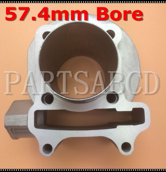 

57.4mm 157qmj gy6 150cc cylinder block gy6 150cc atv quad scooter go kart