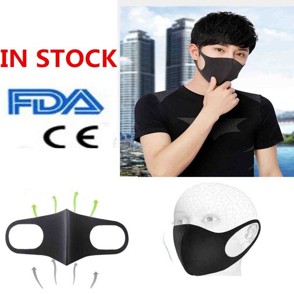 

dhl маска фильтр черный мягкий хлопок зимняя дыхательная маска анти-пыль earloop рот лицо унисекс des chaussures езда лайкра хлопок маска