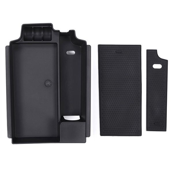 

для 5-й серии g30 g38 2018 lhd автомобилей подлокотников ящик для хранения аксессуаров интерьера abs черный