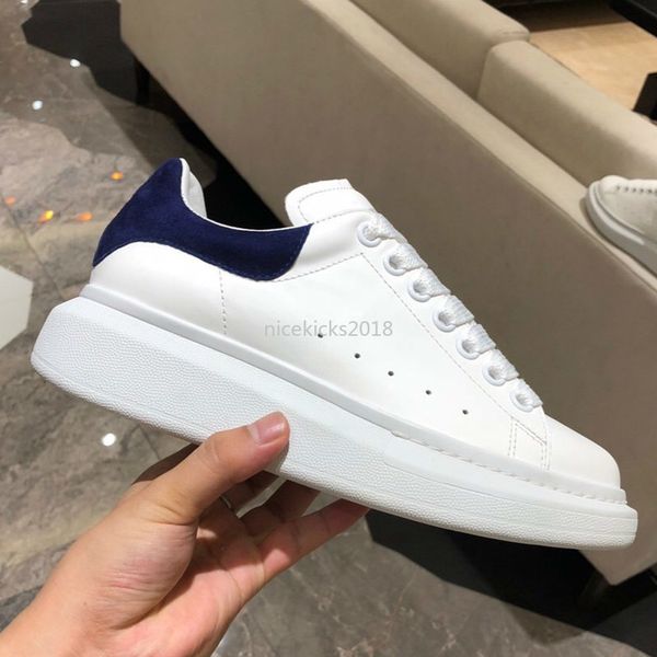 

luxury mens casual shoes platform lace up designer comfort pretty girl women sneakers chaussures de sport men womens trainers navy blue, Black