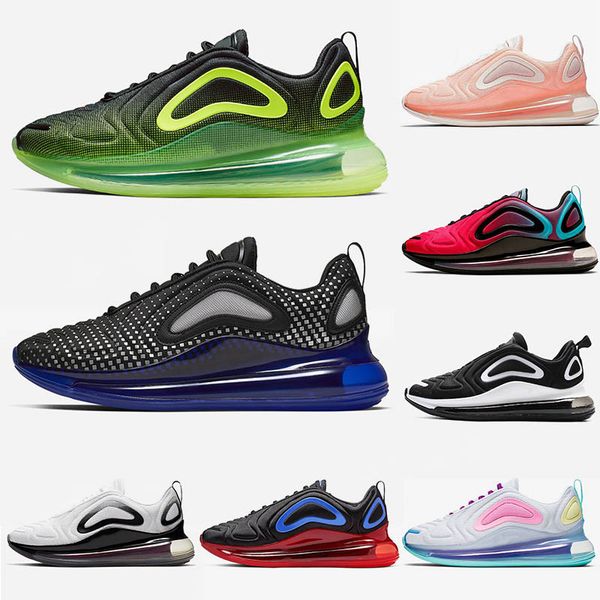 

athletic og be true 2020 sea forest sunset northern lights men running shoes womens pink sea black laser fuchsia 72c designer sneakers 36-45, White;red