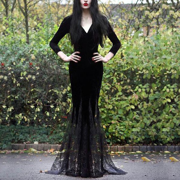 

winter party dress women elegant long sleeve long dresses woman party night black dress women vintage ladies maxi dresses, Black;pink