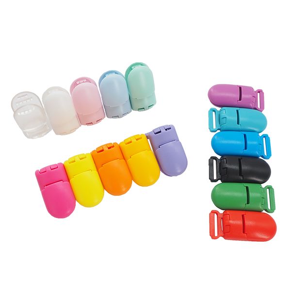 

chenkai 10шт 15мм пластиковые детские pacifier клипы прозрачные pacifier клипы соска соска зажим для diy младенца режутся зубки зажима цепи