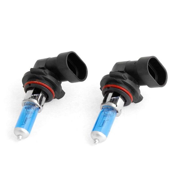 

uxcell 2pcs white 9006 hb4 halogen bulb lamp fog light headlamp 100w w case