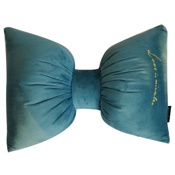 

2019 new nordic minimalist design velvet car headrest seat backrest headrest car neck pillow office waist pad