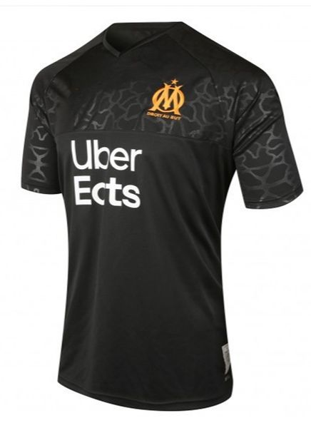 

8 thai olympique de marseille soccer jersey thauvin payet benedetto rami men kids camiseta de futebol 121, Black