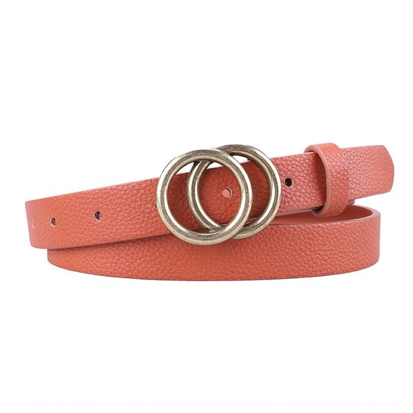 

color decorative buckle small women's color pin candy ring candy decorative pin buckle belt small ring women's belt, Black;brown