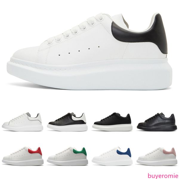 

2020 fashion luxury designer shoes platform sneakers for men women black white suede leather mens trainer vintage casual sports shoes