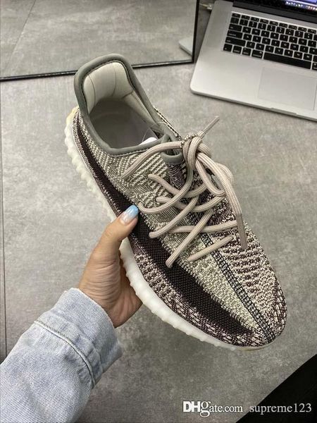 

2020 new kanye west authentic man running shoes 3m reflective v2 zyon israfil asriel women men designer shoes fz1267 with original box