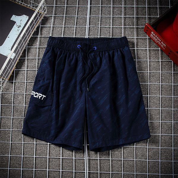 

2020 shorts men's fashion new summer beach pants cotton casual loose vacation men's five-point sweatpants size -3xl, White;black