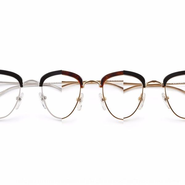 

xue zhiqian myopia men's and women's square frame metal myopia glasses frame plain glasses, Silver