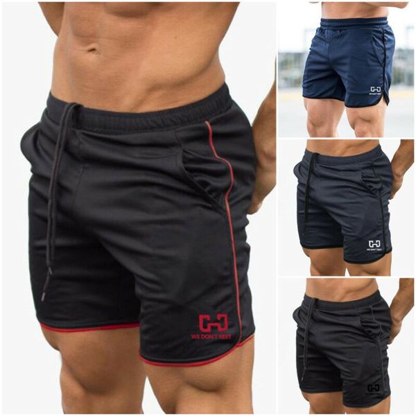 

men gym sports shorts quick dry sport workout casual jogging training shorts