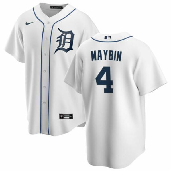 

cameron maybin #4 men's all colors 2020 mens stitched xs-6xl baseball jerseys, Gray