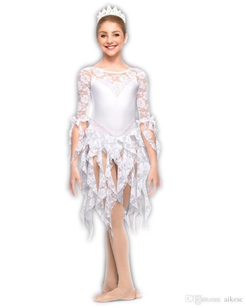 

professional ballet tutu costumes dress for children girls kids woman gymnastics leotard dance wear ballet pakje meisje lace l108, Black;red