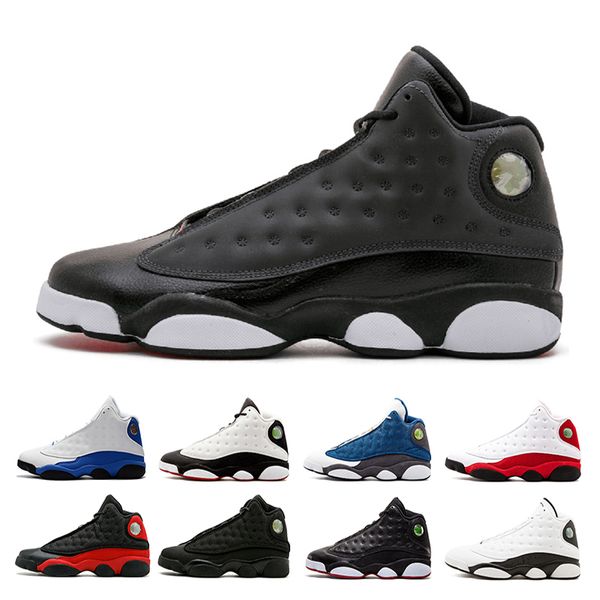 

13 men basketball shoes sneaker black cat white bred chicago hyper royal playoffs italy blue red altitude 13 mens trainer sports shoes