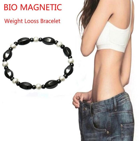 

2018 new fashion magnet health slimming bracelets & bangles jewelry bio magnetic bracelet charm weight loss bracelets for women, Golden;silver