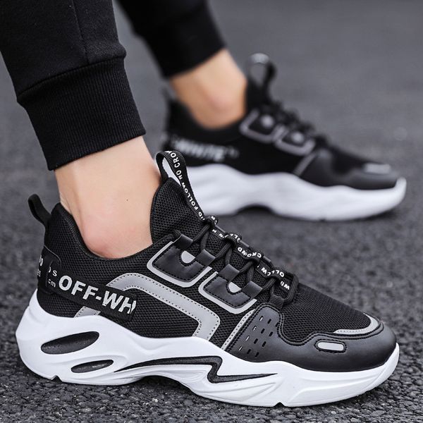 

2020 mens sport shoes sneakers walking shoes breathable running lightweight fashion male sneakers