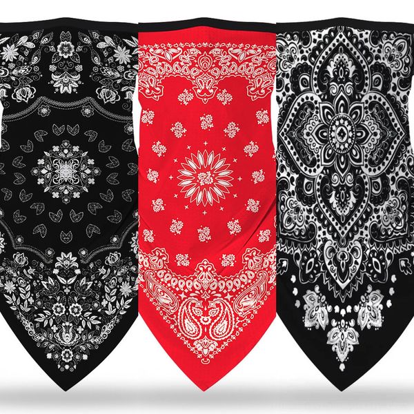 

gec5e summer ice silk cool hiking cycling anti-sweat mask scarf headwear ear breathable sunshade face loops neck gaiters scarf, Black