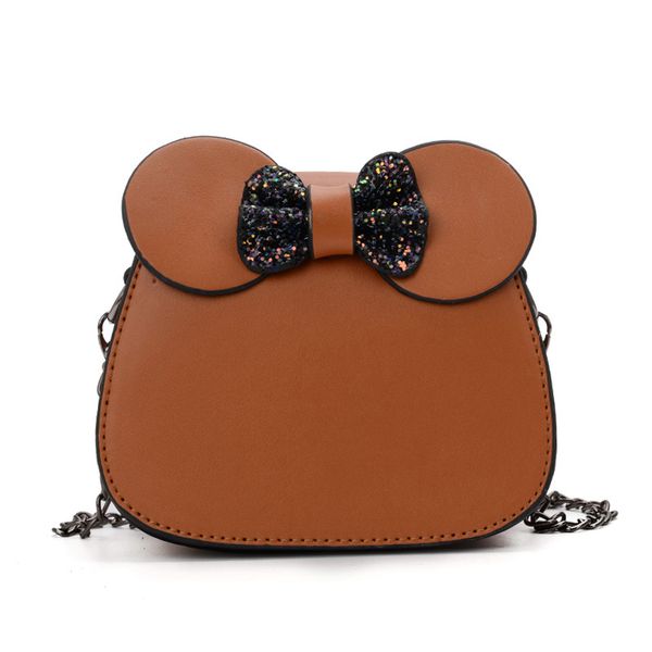 

korean-style mini shoulder bag 2019 spring new style fashion cute bowknot bag children chain accessories over-the-shoulder
