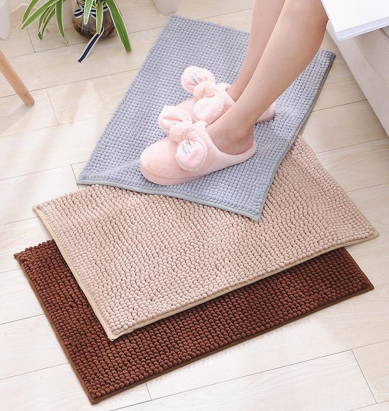 40 60cm Durable Fast Drying Absorbent Bathroom Rug Mat Bathroom