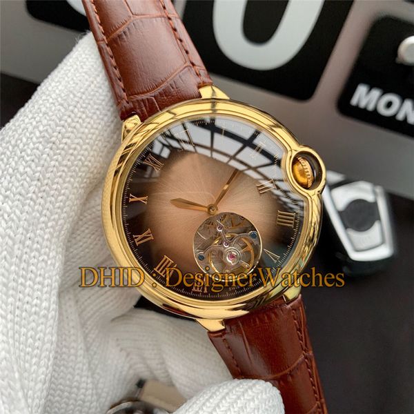 

новые мужские дизайнерские часы с механическим автоматическим механизмом движения с полым циферблатом мужские модные часы montre de luxe 316, Slivery;brown