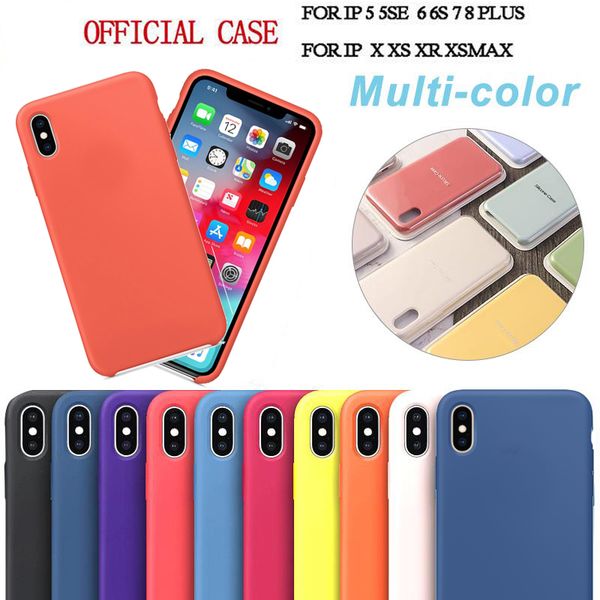 

have logo original official liquid silicone solid gel rubber defender case cover for iphone 11 pro max xs xr x 8 7 6 6s plus with retail box