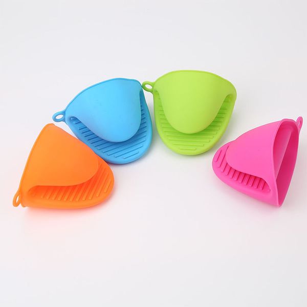 

1pc silicone baking tools take heat clamp kitchen microwave oven gloves selling oven bbq gloves tray pot clip