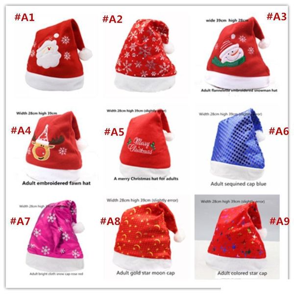 

2017 новый 3 вида стиля толстые ультра мягкие плюшевые светящиеся детские рождественские шапки 24 * 33 см симпатичные детские рождество шапк