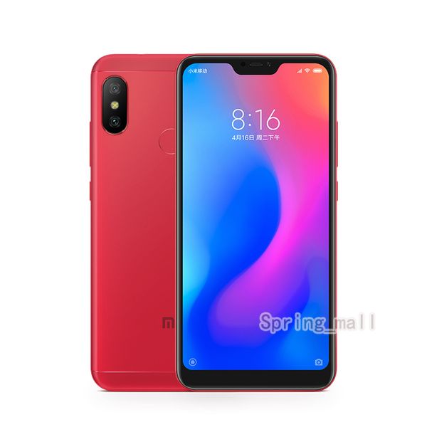 

Оригинал Xiaomi Redmi 6 Pro Мобильный телефон 4 ГБ оперативной памяти 32/64 ГБ ROM ROM Snapdragon 625 Oc