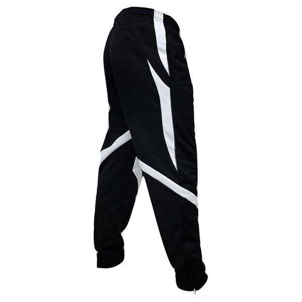 

spring autumn new men's hip hop sweatpants fitness joggers male side stripe high street hip long trousers harem pants sweatpant, Black