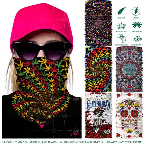 

sugar skull seamless balaclava half face mask cycling ski headwear neck gaiter bandanas windproof magic scarf, Black