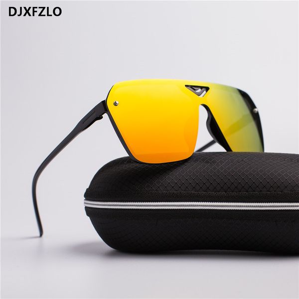 

new goggle plastic male driving sports men dazzling sunglasses men brand designer trendy retro sun glasses, White;black
