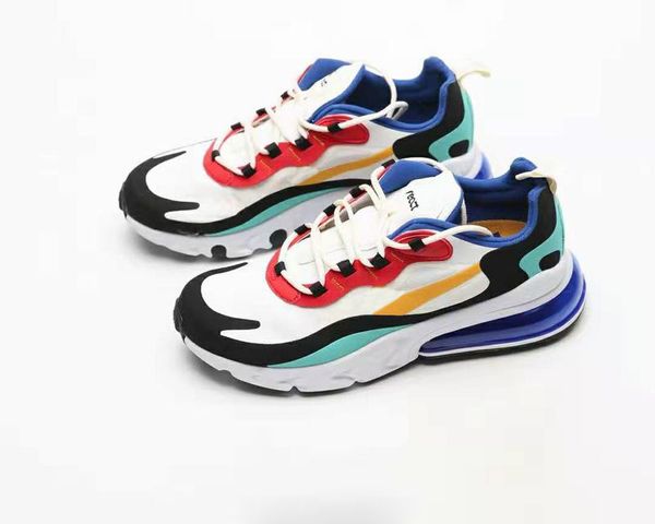 

react bauhaus running shoes men phantom university gold university red sports shoes