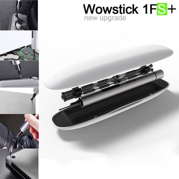 

1p 1f wowstick pro electric screwdriver kit 56pcs bit set magnetizer mini precision cordless power screw driver kit