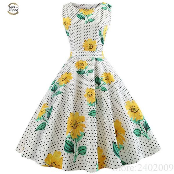 

women summer dress elegant vintage floral tunic sundress v neck work office party dresses plus size midi robe pin up designer clothes, Black;gray