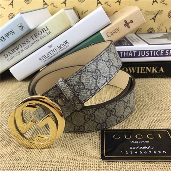 

2018 elling new men women gray belt genuine leather letter belt animal belt letter honeybee beltfor gift eller