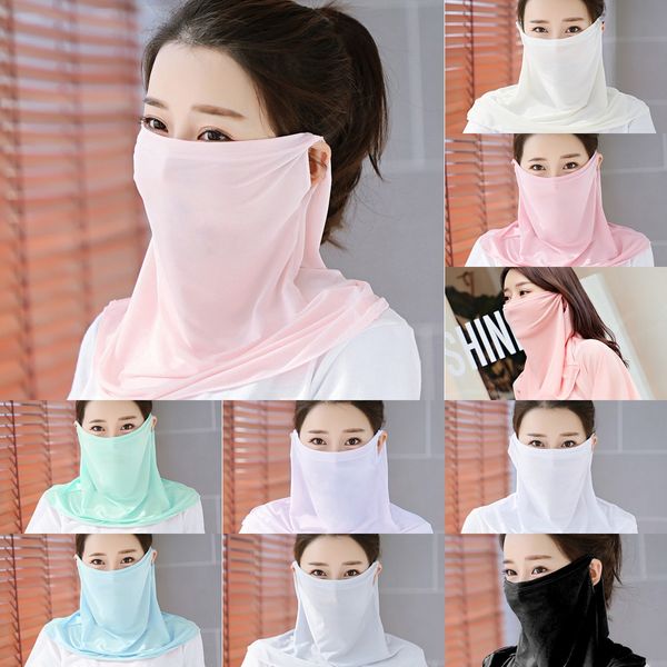 

nozz3 seamless bandana fishing shield mask headband cycling neckwarmer bandana mask outdoor cycling face riding camouflage visor scarfs, Black