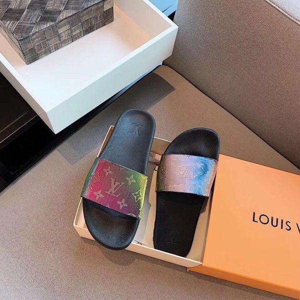 

22q new limited edition chao brand women 's casual shoes ,fashion wild slippers ,original box packaging ,size :35 -40, Black